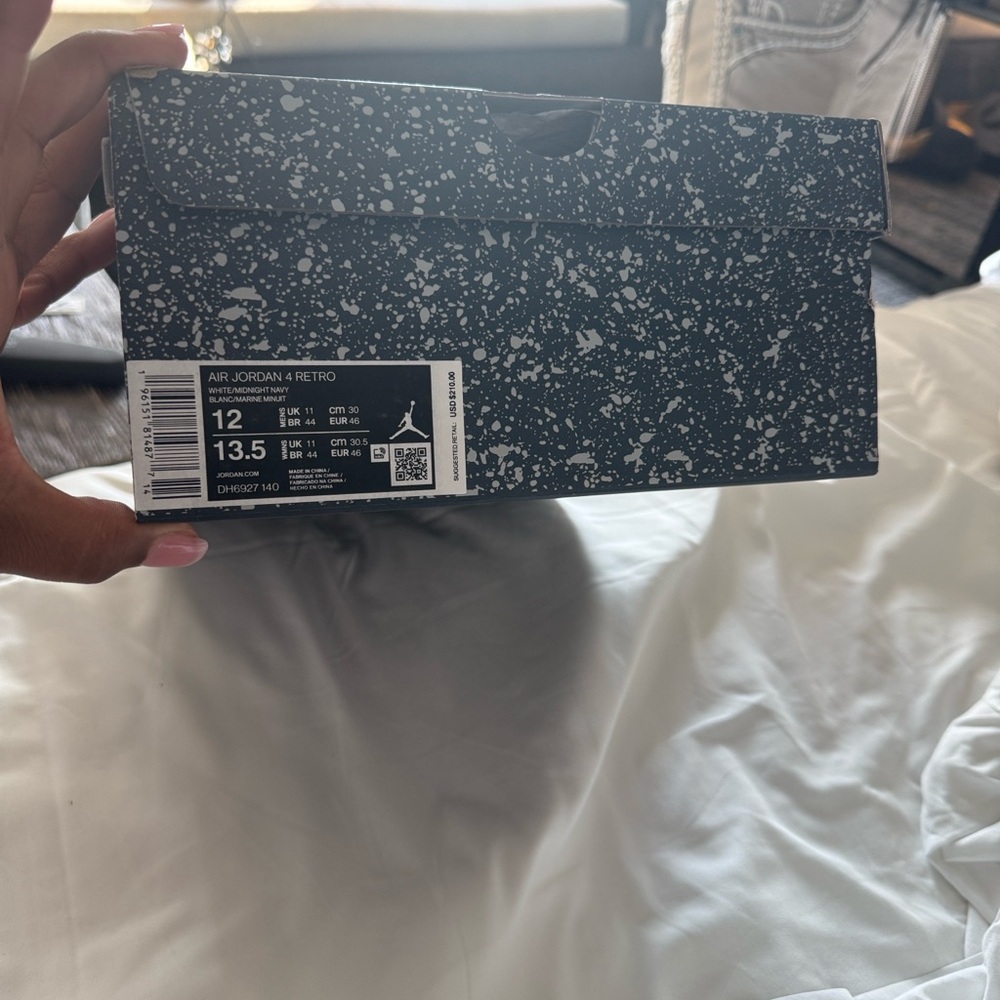 Jordan Air 4 Retro - Blue and White